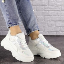 Женские кроссовки Shoes Caddy 36 (23,5 см) 1513 белые