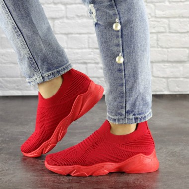 Женские кроссовки Shoes Nutella 41 (26 см) 1477 красные