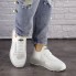 Женские кроссовки Shoes Archer 41 (26 см) 1464 белые текстиль стильные