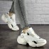 Женские кроссовки Shoes Archy 37 (23 см) 1698 белые с серым экокожа