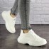 Женские кроссовки Shoes Alien 37 (23 см) 1699 белые текстиль стильные