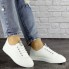 Женские кроссовки Shoes Eastwood 36 (22,5 см) 1516 белые экокожа
