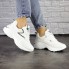 Женские кроссовки Shoes Cora 36 (23 см) 1502 белые