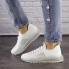 Женские кроссовки Shoes Archer 41 (26 см) 1464 белые текстиль стильные