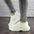 Женские кроссовки Shoes Alien 37 (23 см) 1699 белые текстиль стильные