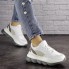 Женские кроссовки Shoes Bubbles 36 (22,5 см) 1642 белые с серым экокожа на толстой подошве стильные