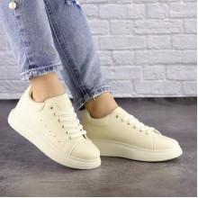 Женские кроссовки Shoes Jane 36 (23 см) 1508 бежевые