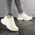 Женские кроссовки Shoes Alien 37 (23 см) 1699 белые текстиль стильные