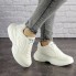 Женские кроссовки Shoes Alien 37 (23 см) 1699 белые текстиль стильные