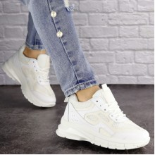 Женские кроссовки Shoes Kaelyn 36 (23 см) 1527 белые