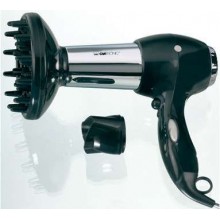 Фен для волос с диффузором Clatronic HTD-2939 профессиональный холодный обдув черный