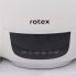 Увлажнитель воздуха с ионизацией Rotex RHF-600-W 6 л  30 Вт  керамический фильтр ультразвуковой гигростат LED дисплей Белый