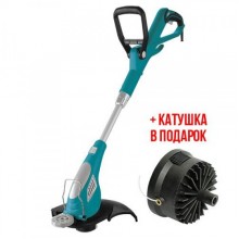 Триммер электрический Sadko ETR-600 600 Вт двигатель снизу электрокоса поворот 90 градусов