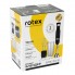 Блендер погружной ручной Rotex RTB-720-В 700Вт миксер с 2 венчиками крюк для замеса теста SOFT TOUCH черный