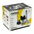 Блендер погружной ручной многофункциональный Rotex RTB 850-B 1000W TURBO 8 насадок 2 чаши измельчителя ЧОППЕР 400мл деруны кубики тестомес соломка шинковка Черный