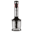 Блендер погружной ручной 12 скоростей Scarlett SC-HB42F45 1500 Вт TURBO импульсный режим  процессор кухонный мерный стакан мощный стильный бордовый черный