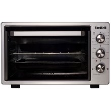 Электрическая печь 40 л выпечка пицца GoodGrill GR-4002 3 режима 1300W нагрев 280 термоизоляция эмаль электродуховка настольная мини печка Графит Турция