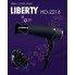 Фен для волос с ионизацией диффузором Liberty HD-2216 2200 Вт профессиональный холодный обдув защита от перегрева черный/матовым