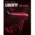 Фен для волос с ионизацией Liberty HD-2225 2200 Вт профессиональный холодный обдув защита от перегрева вишневый