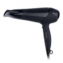 Фен для волос с турмалиновой ионизацией VITEK VT-8204 B 2200 Вт профессиональный защита от перегрева черный