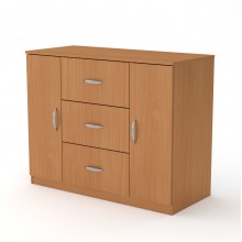 Комод для вещей Компанит 3+2 Бук (1110х493х891)