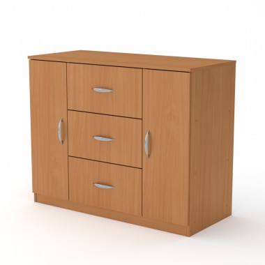 Комод для вещей Компанит 3+2 Бук (1110х493х891)