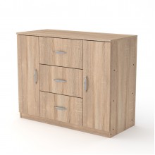 Комод для вещей Компанит 3+2 Дуб Сонома (1110х493х891)