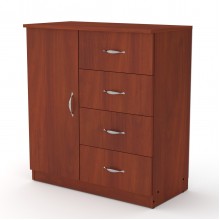 Комод для вещей Компанит 4+1А Яблоня (780х390х849)