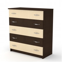 Комод для вещей Компанит 5L Венге Комби (803х380х891)