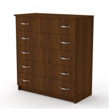 Комод для вещей Компанит 5L Орех Экко (803х380х891)