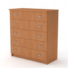 Комод для вещей Компанит 5L Ольха (803х380х891)