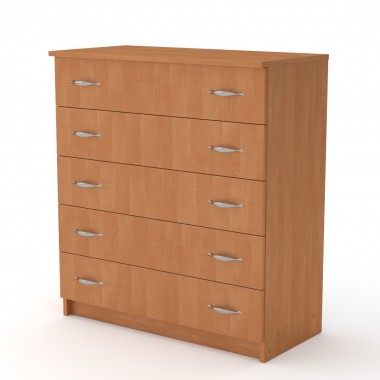 Комод для вещей Компанит 5L Ольха (803х380х891)