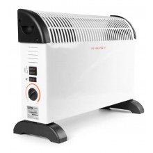 Конвектор электрический обогреватель 20 м2 Hölmer HCH-200W TURBO вентилятор 3 режима мощности 750/1250/2000 Вт термостат терморегулятор напольный белый тихий