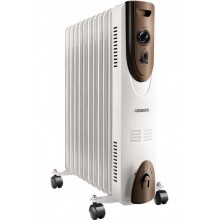 Масляный обогреватель радиатор 11 секций ARDESTO OFH-11X1 2500Вт 3 уровня терморегулятор батарея 25м защита от перегрева опрокидывания Масляный обогреватель радиатор 11 секций ARDESTO OFH-11X1 2500Вт 3 уровня терморегулятор батарея 25м защита от перегрева опрокидывания
