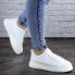 Женские сникеры стильные Shoes Felix 36 (23 см) 2082 экокожа белые