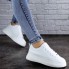 Женские сникеры стильные Shoes Felix 36 (23 см) 2082 экокожа белые