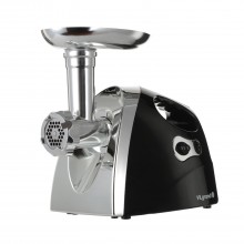 Мясорубка электрическая 3 в 1 Vilgrand V203-BRMG_b 2000 Вт реверс 3 насадки колбаса кеббе соковыжималка Черная