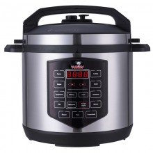 Мультиварка с антипригарным покрытием 10 в 1 YUMMY YPC-601X  11 программ 1200 Вт скороварка выпечка  духовка конфи су вид мультиповар копчение