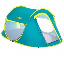 Двухместная палатка с дном окнами Pavillo Bestway 68086 «Cool Mount 2» (235*145*100) антимоскитная сетка однослойная сборка полуавтомат Двухместная палатка с дном окнами Pavillo Bestway 68086 «Cool Mount 2» (235*145*100) антимоскитная сетка однослойная сборка полуавтомат
