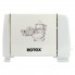 Тостер Rotex Rtm 110 W на 2 гренки 6 степеней обжаривания  регулировка 750 Вт Белый