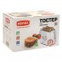 Тостер Rotex Rtm 140 W 7 степеней обжаривания  регулировка 750 Вт съемный поддон Белый