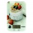 Весы кухонные электронные платформа Rotex RSK14-P Yogurt стеклянные разноцветные