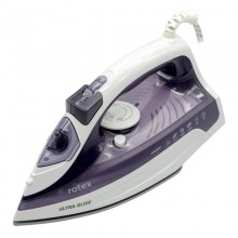 Утюг паровой керамическое покрытие Rotex RIC42-C Ultra Glide 2400 Вт Белый с фиолетовым