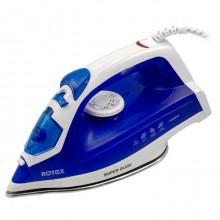 Утюг паровой покрытие нержавеющая сталь Rotex RIC20-S Super Glide 1600 Вт  Белый с синим