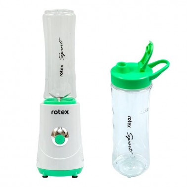 Фитнес - блендер Rotex RTB-3510-W-sport 2 спортивные бутылки портативный белый