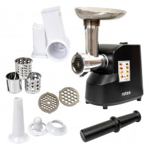 Мясорубка электрическая ROTEX RMG180-В MultiFun 1800 Вт реверс шинковка деруны Черная