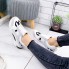 Женские кроссовки Shoes Grace 38 (24 см) 9773 белые c серым