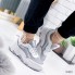 Женские кроссовки Shoes Olav 40 (25,5 см) 9480 белые с серым