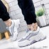  Женские кроссовки Shoes Olav 40 (25,5 см) 9480 белые с серым