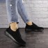 Женские кроссовки Shoes Felix 38 (24 см) 1578 черные сетка текстиль 